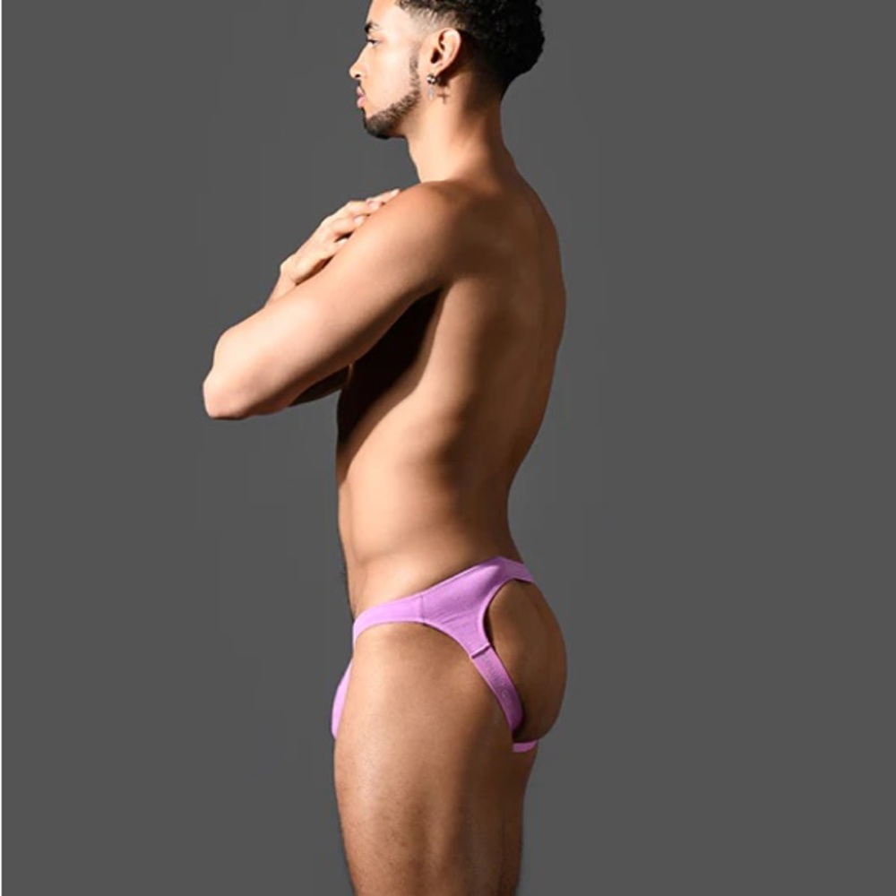 Andrew Christian V-CUT Jockstraps Vibrant Pink - Picture 4 of 6